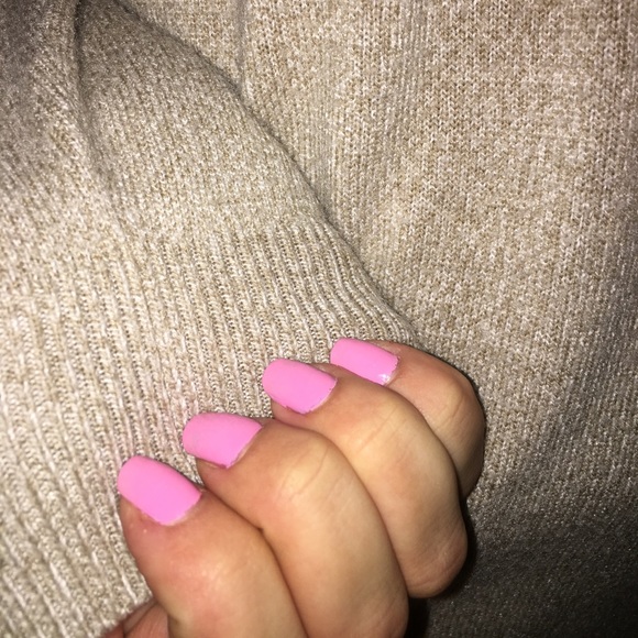 Slouchy Nude Sweater - Picture 3 of 4